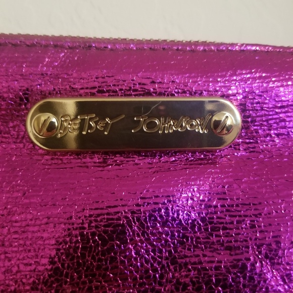 Small Metallic Pink Betsey Bag - Picture 3 of 4